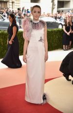 SAOIRSE RONAN at Costume Institute Gala 2016 in New York 05/02/2016