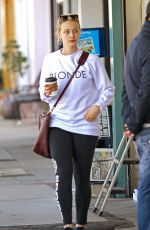 SARAH GADON Out in Los Angeles 05/02/2016