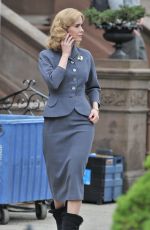 SARAH PAULSON on the Set of 