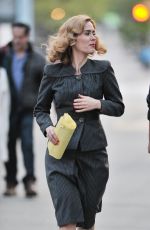 SARAH PAULSON on the Set of 