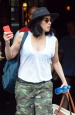 SARAH SILVERMAN Leaves Her Hotel in New York 05/26/2016