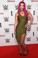 SASHA BANKS at WWE Auperstars VIP Pre-show Party in London 04/18/2016