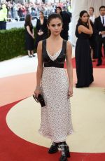 SELENA GOMEZ at Costume Institute Gala 2016 in New York 05/02/2016