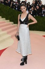 SELENA GOMEZ at Costume Institute Gala 2016 in New York 05/02/2016