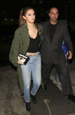 SELENA GOMEZ in Jeans Out in New York 05/02/2016
