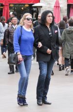 SHANNON TWEED Oat at The Grove in Los Angeles 05/08/2016