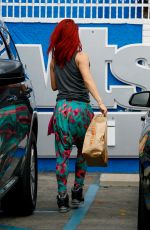 SHARNA BURGESS at DWTS Rehersal in Hollywood 05/06/2016