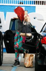 SHARNA BURGESS at DWTS Rehersal in Hollywood 05/06/2016
