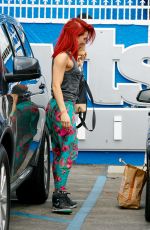 SHARNA BURGESS at DWTS Rehersal in Hollywood 05/06/2016