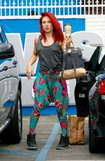 SHARNA BURGESS at DWTS Rehersal in Hollywood 05/06/2016