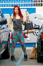 SHARNA BURGESS at DWTS Rehersal in Hollywood 05/06/2016