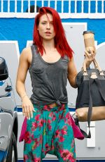 SHARNA BURGESS at DWTS Rehersal in Hollywood 05/06/2016