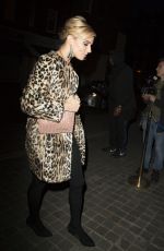SIENNA MILLER at Poppy Delevingne’s 30th Birthday Party in London