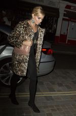 SIENNA MILLER at Poppy Delevingne’s 30th Birthday Party in London