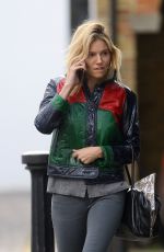 SIENNA MILLER Out in London 04/29/2016