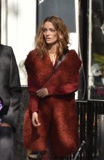 SOFIA SANCHEZ on the Set of a Photoshoot in New York 05/20/2016