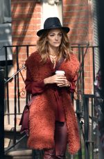 SOFIA SANCHEZ on the Set of a Photoshoot in New York 05/20/2016