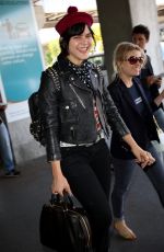 SOKO Arrives at Nice Airport 05/12/2016