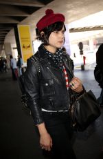 SOKO Arrives at Nice Airport 05/12/2016