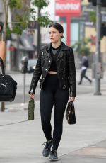 SOPHIE BUSH Leaves a Pilates Class in West Hollywood 05/13/2016