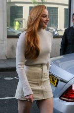 SOPHIE TURNER Arrives at BBC Radio in London 05/06/2016
