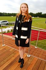 SOPHIE TURNER at Audi Polo Challenge at Coworth Park in Berkshire 05/29/2016