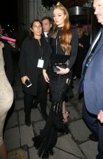 SOPHIE TURNER Leaves Sake No Hana in London 05/09/2016