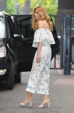 STACEY SOLOMON Leaves Lorrain Show in London 05/19/2016