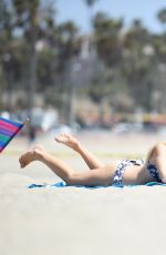 SUKI WATERHOUSE at a Beach in Santa Monica 05/01/2016