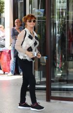 SUSAN SARADON at Hotel Martinez in Cannes 05/10/2016