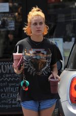 TALLULAH WILLIS at Earthbar in West Hollywood 05/24/2016