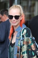 TATIANA DYAGILEVA Arrives at Martinez Hotel in Cannes 05/11/2016