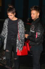 TAYLOR HILL Leaves Bowery Hotel in New York 04/30/2016