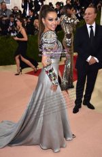 THALIA at Costume Institute Gala 2016 in New York 05/02/2016