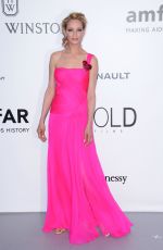 UMA THURMAN at Amfar’s 23rd Cinema Against Aids Gala in Antibes 05/19/2016
