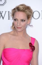 UMA THURMAN at Amfar’s 23rd Cinema Against Aids Gala in Antibes 05/19/2016