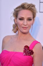 UMA THURMAN at Amfar’s 23rd Cinema Against Aids Gala in Antibes 05/19/2016