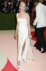 UMA THURMAN at Costume Institute Gala 2016 in New York 05/02/2016