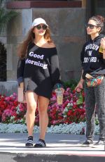 VANESSA and STELLA HUDGENS Out in Los Angeles 05/12/2016