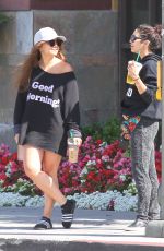 VANESSA and STELLA HUDGENS Out in Los Angeles 05/12/2016