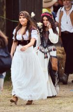 VANESSA HUDGENS at Renaissance Pleasure Faire in Irwindale 05/07/2016