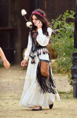 VANESSA HUDGENS at Renaissance Pleasure Faire in Irwindale 05/07/2016