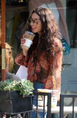 VANESSA HUDGENS out for Coffee at Alfred Coffee in West Hollywood 05/20/2016