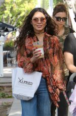 VANESSA HUDGENS out for Coffee at Alfred Coffee in West Hollywood 05/20/2016