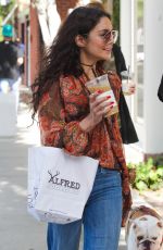 VANESSA HUDGENS out for Coffee at Alfred Coffee in West Hollywood 05/20/2016