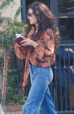 VANESSA HUDGENS out for Coffee at Alfred Coffee in West Hollywood 05/20/2016