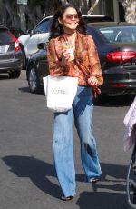 VANESSA HUDGENS out for Coffee at Alfred Coffee in West Hollywood 05/20/2016