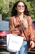 VANESSA HUDGENS out for Coffee at Alfred Coffee in West Hollywood 05/20/2016