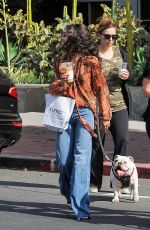 VANESSA HUDGENS out for Coffee at Alfred Coffee in West Hollywood 05/20/2016