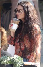 VANESSA HUDGENS out for Coffee at Alfred Coffee in West Hollywood 05/20/2016